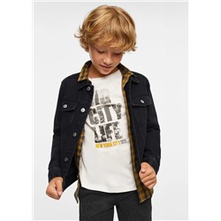Chaqueta vaquera bolsillos  -  Niño | MANGO OUTLET España
