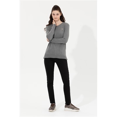 Kadın Siyah Toothpick Fit Pantolon