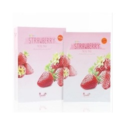 Тканевая маска Moods против акне и пигментных пятен Клубничная 38 грамм/Moods Facial Mask Strawberry 38 gr