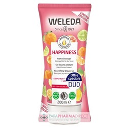 Weleda Happiness - Gel Douche Pétillant - BIO - LOT de 2x200mlLot  × 2