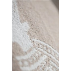Flore Kırlent Kılıfı - Ekru/Bej - 45x45 cm