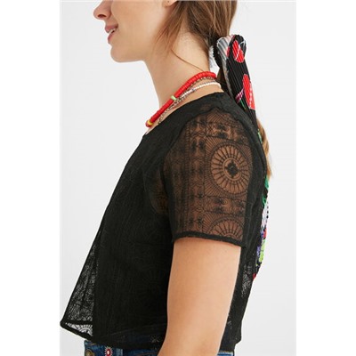 Body camiseta semitransparente