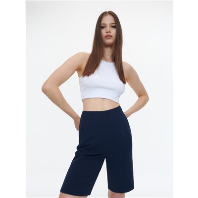 Shorts mit Falten