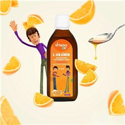 L-Arginine (мультивитамины и мультиминералы) для детей 150мл Vitago