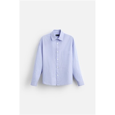 CAMISA POPELÍN RAYAS