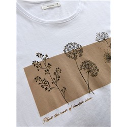 T-Shirt im Kimono-Stil