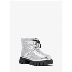 Barton Crackled Metallic Leather Boot