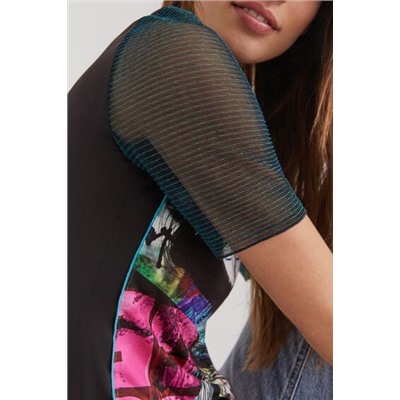 Camiseta arty patch