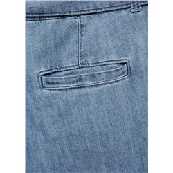 Pantalón fluido wideleg cinturón