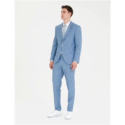 Açık Mavi Ex. Slim Fit Takım Elbise