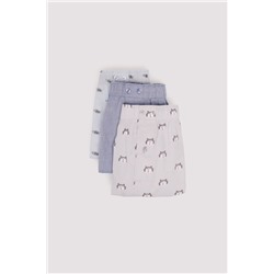 Pack 3 calzoncillos popelín estampados