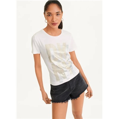 DKNY Shadow Glitter Tee