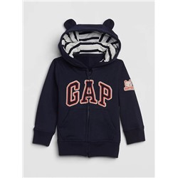 Baby Gap Logo Brannan Bear Hoodie Sweatshirt