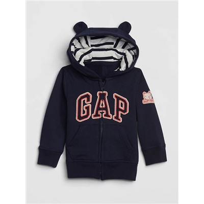 Baby Gap Logo Brannan Bear Hoodie Sweatshirt