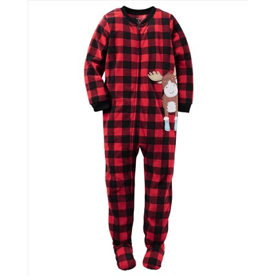 1-Piece Fleece PJs