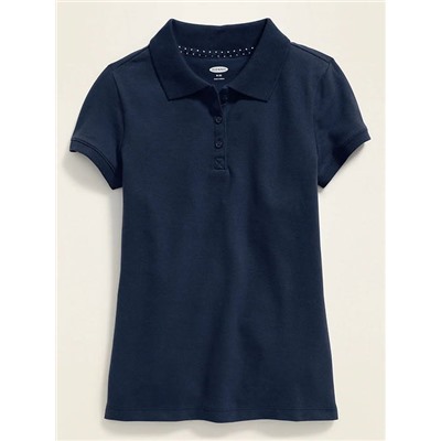 Uniform Pique Polo for Girls