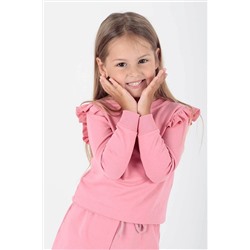 AHENGİM 2203 Kız Çocuk Fırfırlı Eşofman Takımı 1-2-10001118