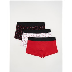 Boxershorts im Classic-Fit, 3er-Pack