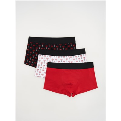 Boxershorts im Classic-Fit, 3er-Pack