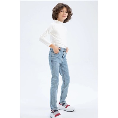 Defacto Erkek Çocuk Slim Fit Jean Pantolon Y7950A622WN
