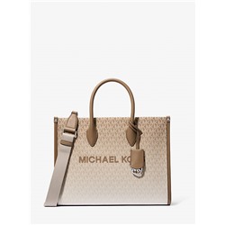 Mirella Medium Ombré Logo Tote Bag