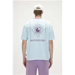Bad Bear, Adios 0 Yaka Erkek Tshirt - Mavi