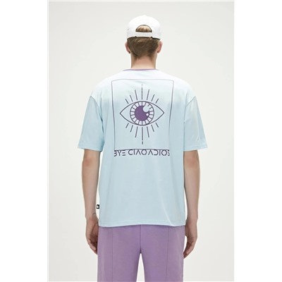 Bad Bear, Adios 0 Yaka Erkek Tshirt - Mavi