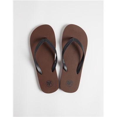 Flip Flops, Men, Brown
