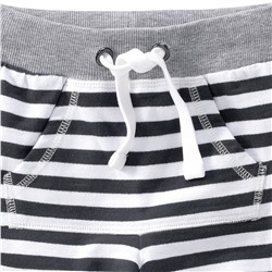 Baby Joggingshorts mit Kängurutasche