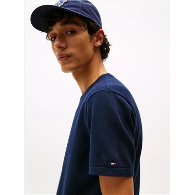 Cotton-Linen T-Shirt Sweater