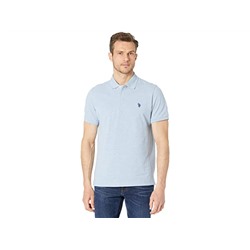 U.S. POLO ASSN. Solid Cotton Pique Polo with Small Pony