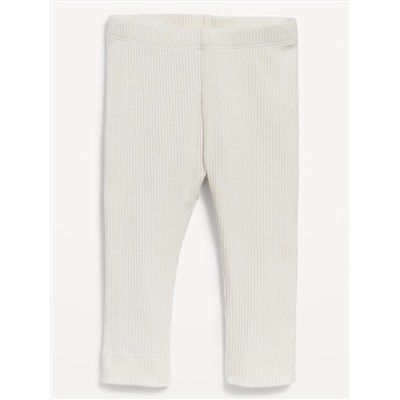 Unisex Rib-Knit Leggings for Baby
