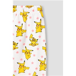 Pijama Pikachu Pokémon Rosa y blanco
