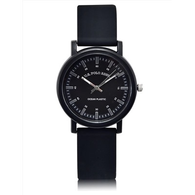 LADIES BLACK CLASSIC STRAP ANALOG WATCH