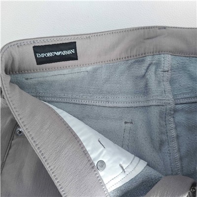 Мужские светлые джинсы с флисом внутри  ARMAN*I EXCHANGE ОРИГИНАЛ!