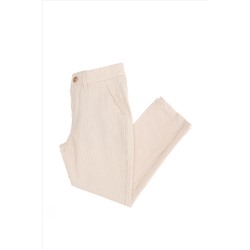 Erkek Çocuk Camel Kanvas Pantolon