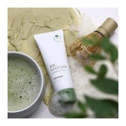 Jeju Matcha Low pH Cleansing Foam Слабокислотная пенка для умывания с чаем матча