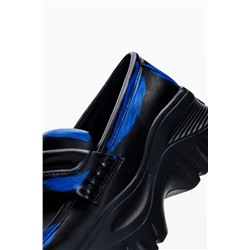 Mocasines chunky cuero