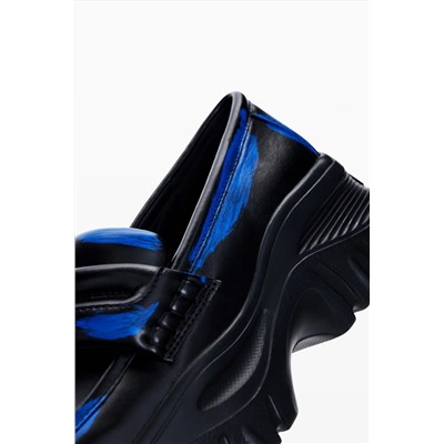 Mocasines chunky cuero