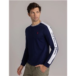 TIPPED WORDMARK LONG SLEEVE T-SHIRT
