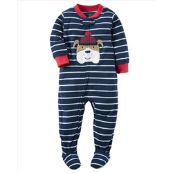 1-Piece Fleece PJs