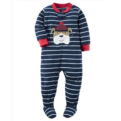 1-Piece Fleece PJs