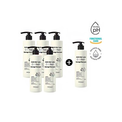 ★5+1★ Anti-Hair Loss Oil Rich Damage Shampoo