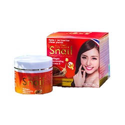 Улиточный крем для лица с коллагеном и  витамином Е от Royal Thai Herb 100 гр / Royal Thai Herb Snail Cream 100 g