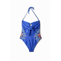 Bañador bandeau abisal