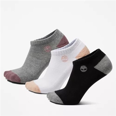 WOMEN'S 3-PACK SAGAMORE BEACH NO-SHOW SOCKS