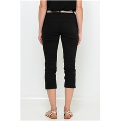 Pantalón recto Negro