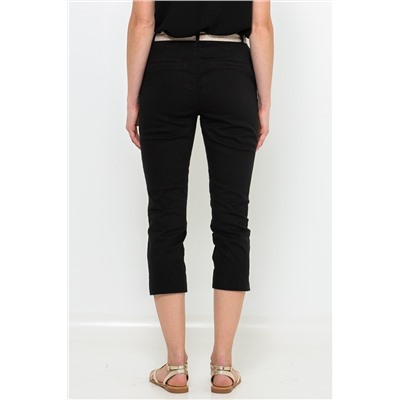 Pantalón recto Negro