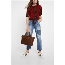 Camiseta lazo boho