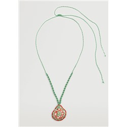 Collar colgante concha